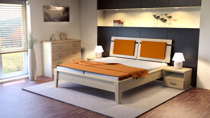 Spálňa Janet od firmy Jelinek - výroba nábytku